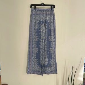 Intermix paisley pants